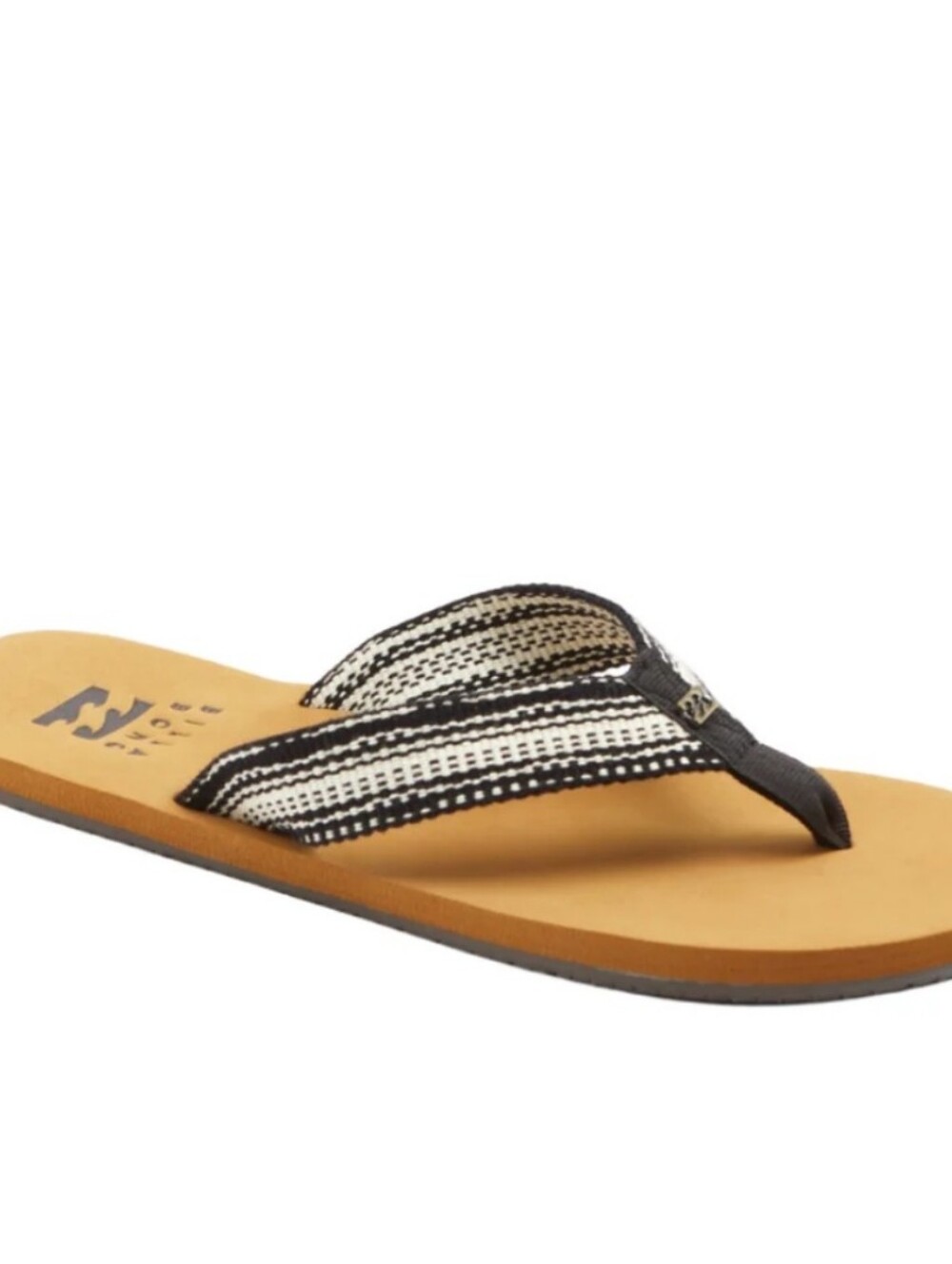 Billabong Baja Flip-Flop Sandals- Black/White